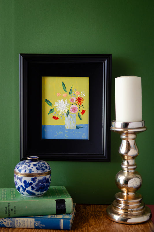 Astonish - Framed Oil on Panel