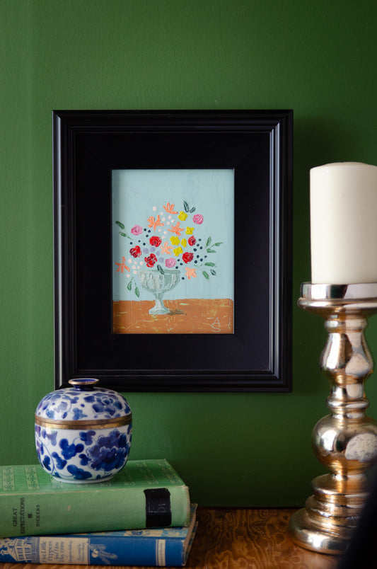 Spirited - Framed Oil on Panel