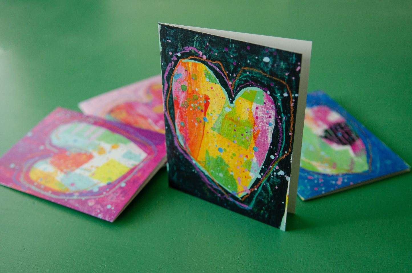 Artsy Heart Notecards