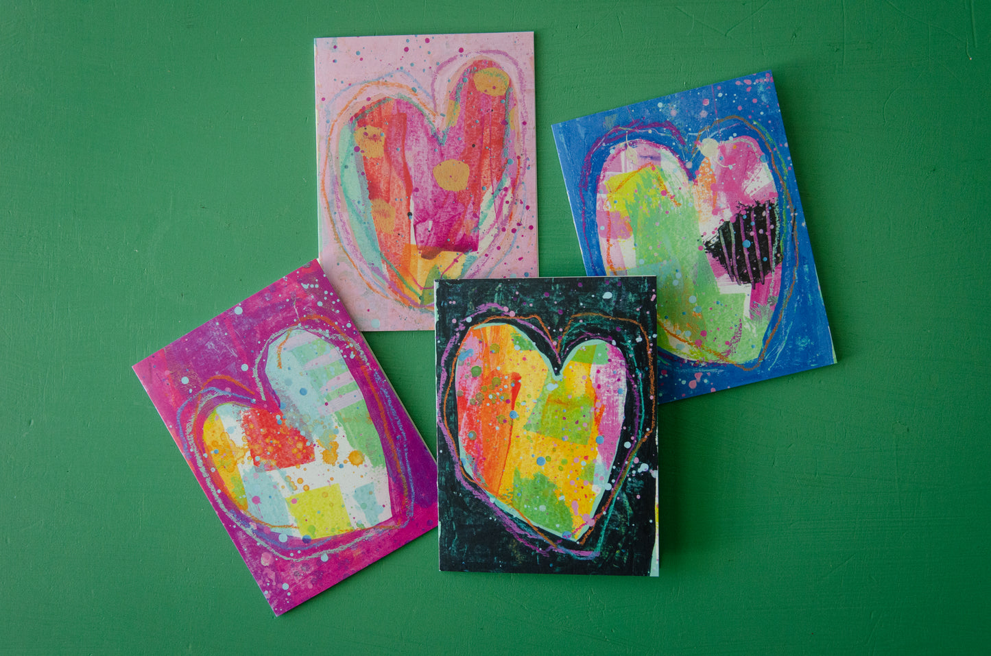 Artsy Heart Notecards
