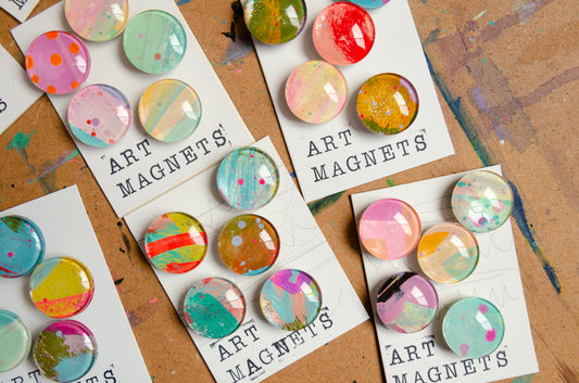 Art Magnets, set of 5
