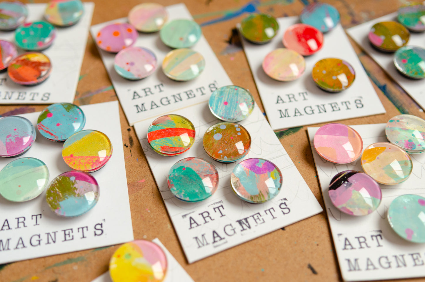 Art Magnets, set of 5